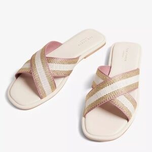 Ted Baker Ashika logo print sandals